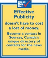Effective publicity doesn't have to cost a lot of money