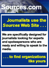 sources-journalists use the sources website to find you