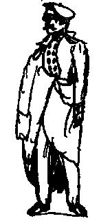 sketch of man in uniform