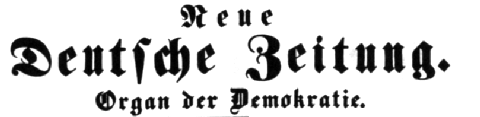 Neue Deutsche Zeitung banner