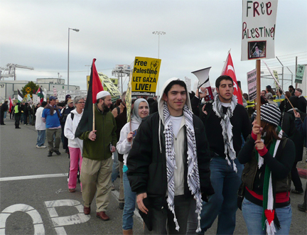 Israel demo in Oakland