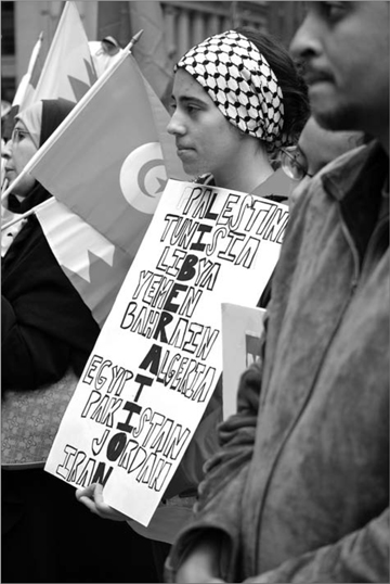 Chicago in solidarity, 2011