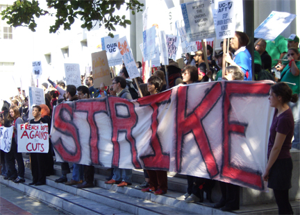 UC strike Nov. 2009