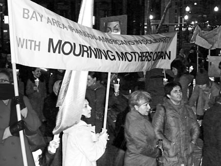 Solidarity rally in Berkeley