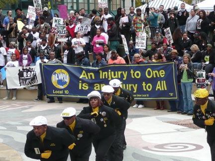 Demonstration for Oscar Grant