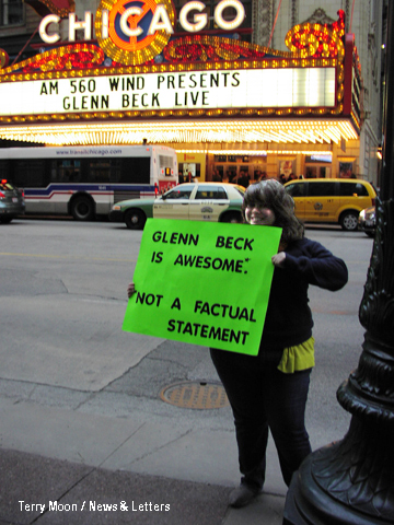 anti Beck protest, 2011
