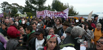 San Quentin Demo, Feb. 20, 2012