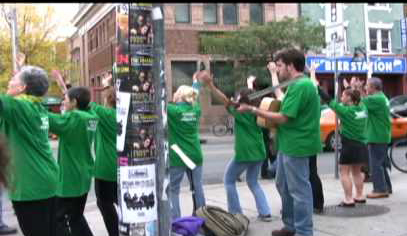 Aroma protest Albany Avenue Toronto