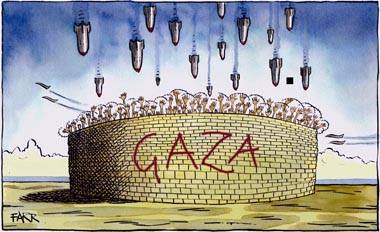 Bombing Gaza