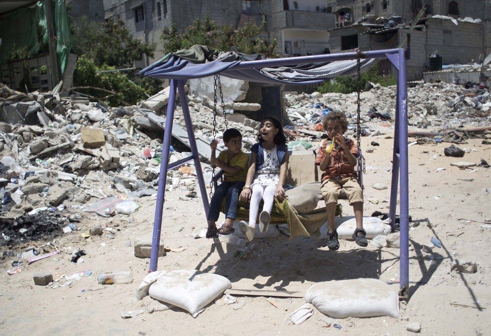 Enfants Gaza.
