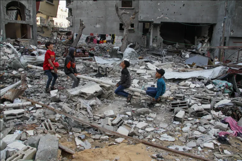 Enfants Gaza.