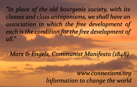 Marx & Engels: Free development of each