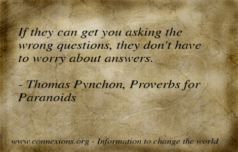 Pynchon: asking the wrong questions