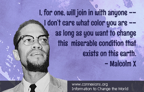 malcolm x color quotes