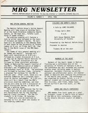 Medical Reform Newsletter April 1985