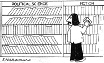 Library cartoon