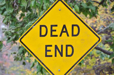 dead end sign