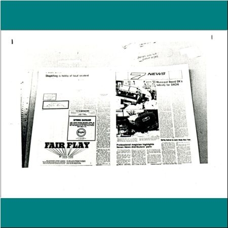 Laying out Seven News